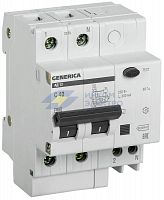 Выключатель автоматический дифференциального тока 2п 40А 300мА АД12 GENERICA IEK MAD15-2-040-C-300