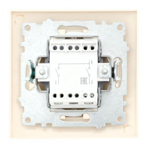 Выключатель 2-кл. СП Валенсия 10А IP20 крем. PROxima EKF EWV10-023-20 фото 5 Выключатель 2-кл. СП Валенсия 10А IP20 крем. PROxima EKF EWV10-023-20 фото 5
