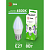 Лампа светодиодная GREEN LINE B35-8W-865-E27 GL 8Вт свеча 6500К свет холод. E27 Эра Б0067136