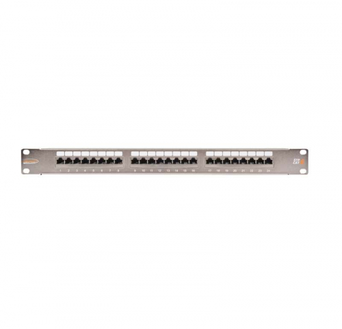 Патч-панель 19дюйм 1U 24 порта кат.6 (класс E) 250МГц RJ45/8P8C 110/KRONE T568A/B полный экран с органайзером метал. NIKOMAX NMC-RP24SE2-1U-MT Патч-панель 19дюйм 1U 24 порта кат.6 (класс E) 250МГц RJ45/8P8C 110/KRONE T568A/B полный экран с органайзером метал. NIKOMAX NMC-RP24SE2-1U-MT