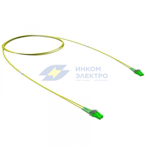 Шнур оптический коммутационный Duplex LC/APC-LC/APC 9/125 (OS2) 3м DKC RNPC9DLALA3