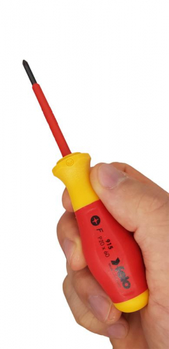 Отвертка диэлектрическая крестовая PZ0х60 Felo 91500190 фото 2 Отвертка диэлектрическая крестовая PZ0х60 Felo 91500190 фото 2
