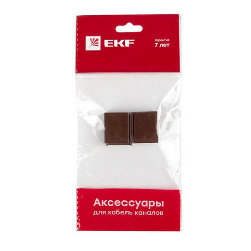 Соединитель 20х10 под темн. дерево Plast PROxima (уп.4шт) EKF cond-20-10x4 фото 7