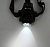Фонарь аккумуляторный налобный E1336 1LED 4Вт фокус 4 режима аккум. 3.7В сенсорный черн. (бокс) Ultraflash 13906