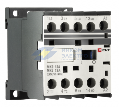 Миниконтактор МКЭ 12А 400В 1NO PROxima EKF Mctr-s-12-400 Миниконтактор МКЭ 12А 400В 1NO PROxima EKF Mctr-s-12-400