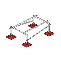 Конструкция опорная для установки оборудования TECHNORAPTOR FOOT 1000х1500 KM-TR-F-SSEI-1000-1500 КМ TR0003