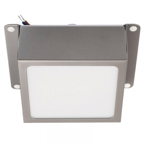 Светильник светодиодный PPL 089/G OPAL 9Вт 3000К IP40 GREY ДВО/ДПО домино в потолок Грильято сер. Pro JazzWay 5068988 фото 5