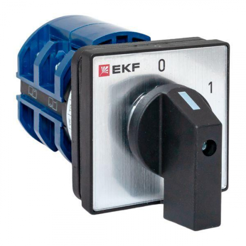 Переключатель кулачковый ПК-1-13 3п 63А &amp;quot;0-1&amp;quot; IP65 EKF pk-1-13-63-65