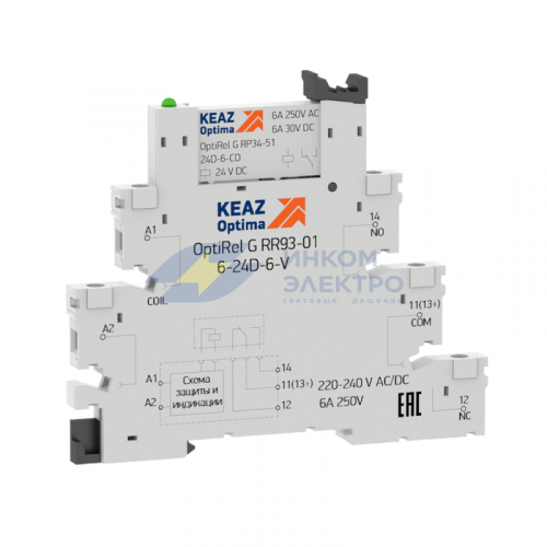 Модуль релейный OptiRel G RM38-51-110-125U-6-V-CO КЭАЗ 280982