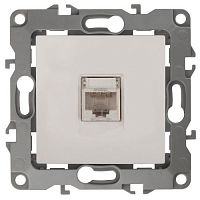 Розетка компьютерная Эра12 12-3107-02 RJ45 сл. кость Эра Б0014724
