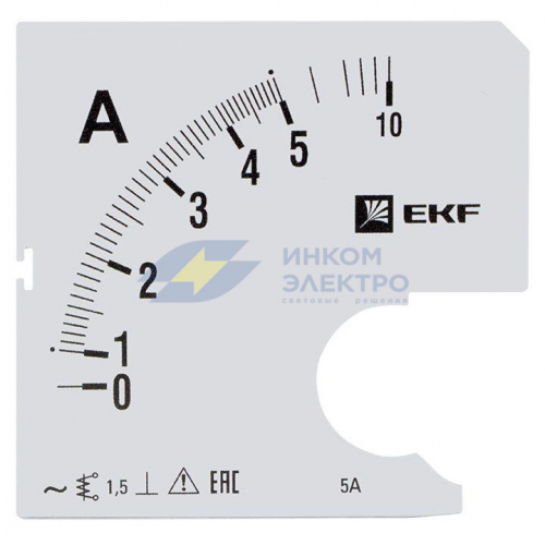 Шкала сменная для A961 5/5А-1.5 PROxima EKF s-a961-5 Шкала сменная для A961 5/5А-1.5 PROxima EKF s-a961-5