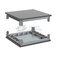 Комплект крыша и основание для оцинкованных шкафов OptiBox M 300х800мм КЭАЗ 306691