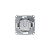 Переключатель проходной 1-кл. СП Glossa 10А IP20 (сх. 6а) 10AX с подсветкой механизм платина SE GSL001263