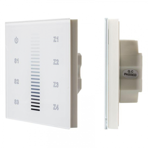 Панель сенсорная DALI-901-11-ADDR-3SC-DIM-DT6-IN White (BUS) (IP20 пластик) INTELLIGENT ARLIGHT 037190