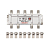 Делитель ТВх8 + 9шт F 5-1000 МГц (Silver) box (уп.5шт) Rexant 05-6105