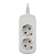 Удлинитель 2х5м с заземл. 10А IP20 GREEN LINE UDL-10-250-E ПВС 3х0.75 Эра Б0065074