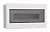 Корпус встраиваемый дв. 1 ряд 17 мод. IP41 ЩРВ-М прозр. DEKraft 31074DEK