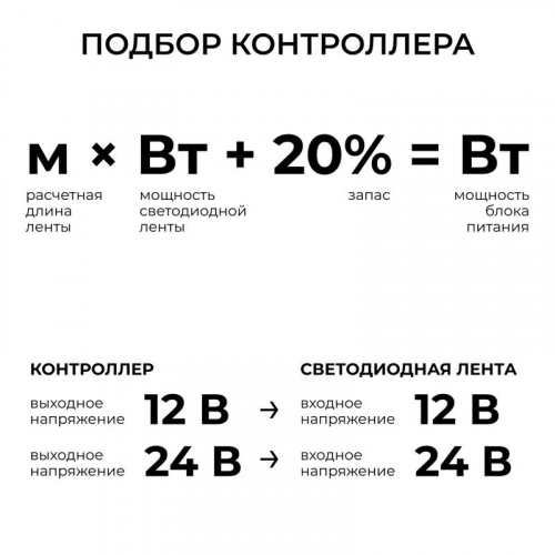 Контроллер RGB 12/24В 288/576Вт 3 канала 24А IP20 ПДУ RF сенсорный Apeyron 04-103 фото 9