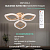 Светильник светодиодный Erminia 6177-703 LED 36Вт 3000-6000К потолочн. с пультом Rivoli Б0068410