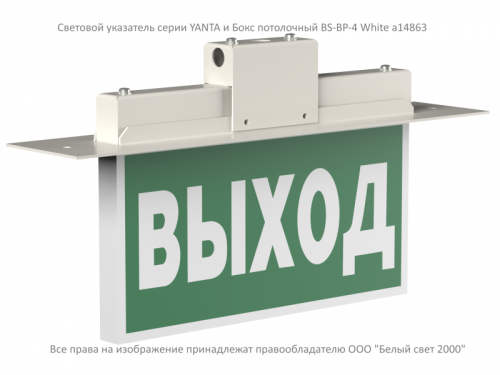 Бокс потолочный BS-BP-4 Белый Свет a14863 фото 2 Бокс потолочный BS-BP-4 Белый Свет a14863 фото 2