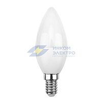 Лампа светодиодная 7.5Вт CN свеча 6500К холод. бел. E14 713лм Rexant 604-019