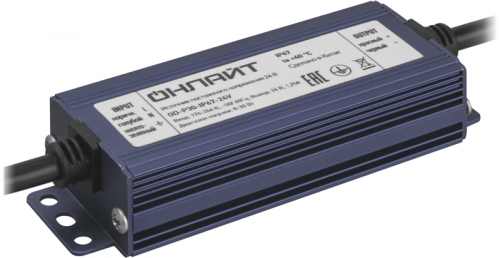 Драйвер для светодиодной ленты 90 648 OD-P30-IP67-24V ОНЛАЙТ 90648 Драйвер для светодиодной ленты 90 648 OD-P30-IP67-24V ОНЛАЙТ 90648