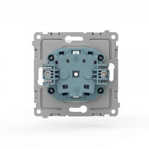 Розетка 1-м СП Pixel IP44 с заземл. защ. шторки с крышкой механизм бел. TOKOV ELECTRIC TKE-PX-R1ZSW1-C01-IP44 фото 4
