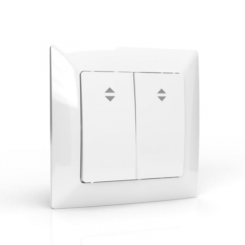 Переключатель проходной 2-кл. СП AVA 10А IP20 в сборе бел. TOKOV ELECTRIC TKL-AV-P2F-C01 фото 3