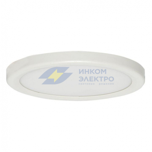 Светильник светодиодный ДВО 1001 6Вт 2700К IP20 встраив. Basic EKF DLL-1001-6-2700 фото 2