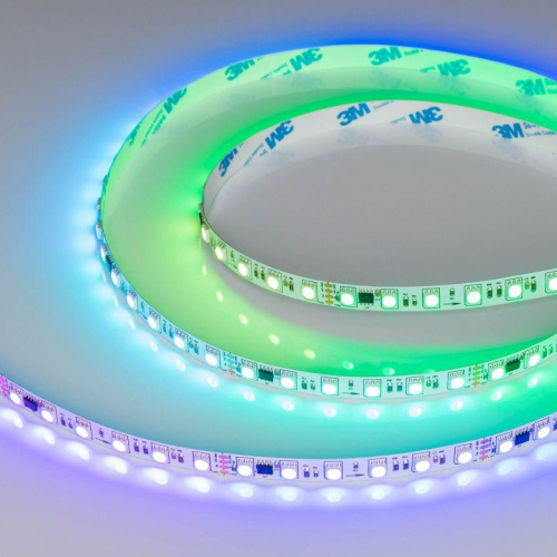 Лента светодиодная DMX-B72-10mm 24V RGB-PX6 16Вт/м IP20 5060 бегущий огонь (уп.5м) Arlight 037869