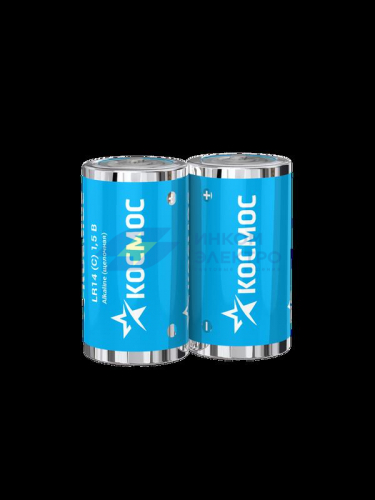 Элемент питания LR14 (уп.2шт) Космос KOCLR14MAX2S
