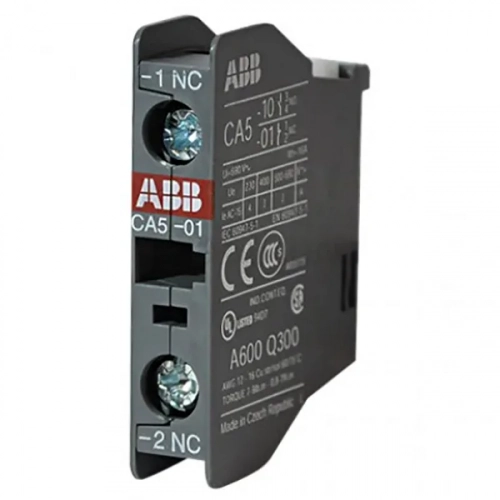 Контакт CA5-01 Н3 фронтальный для A9..A110 ABB 1SBN010010R1001