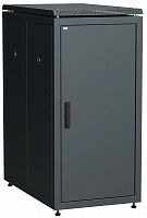 Шкаф сетевой 19дюйм LINEA N 28U 600х1000мм металлическая передняя дверь черн. ITK LN05-28U61-M
