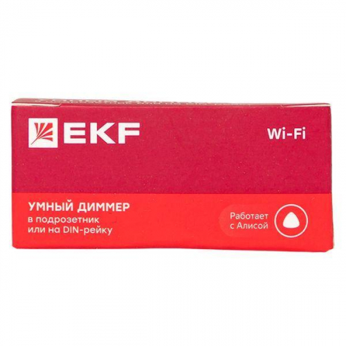 Диммер в подрозетник 1-канальный Умный Wi-Fi Connect EKF sdsh-1g-wf фото 3