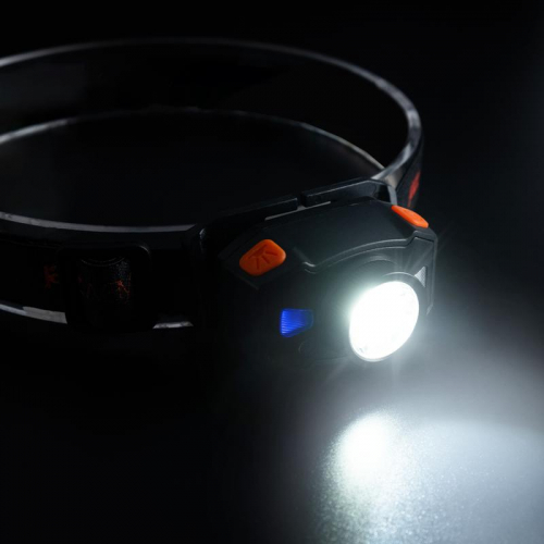 Фонарь аккумуляторный налобный AccuH1-L5WZ-og zoom LED 5Вт + 2хRED SMD IP54 5 режимов: 100проц. 180лм 3.5ч/50проц. 110лм 5.5ч/30проц. 65лм 15ч/красн. 28ч/мигающ. красн. 12ч аккум. 0.8А.ч управл. жестами черн./оранж. JazzWay 5036611 фото 2 Фонарь аккумуляторный налобный AccuH1-L5WZ-og zoom LED 5Вт + 2хRED SMD IP54 5 режимов: 100проц. 180лм 3.5ч/50проц. 110лм 5.5ч/30проц. 65лм 15ч/красн. 28ч/мигающ. красн. 12ч аккум. 0.8А.ч управл. жестами черн./оранж. JazzWay 5036611 фото 2