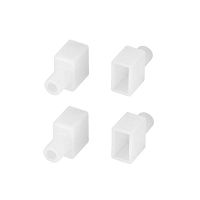 Заглушка WPH-FLEX-0612-SIDE WHITE с отверстием силикон Arlight 040834
