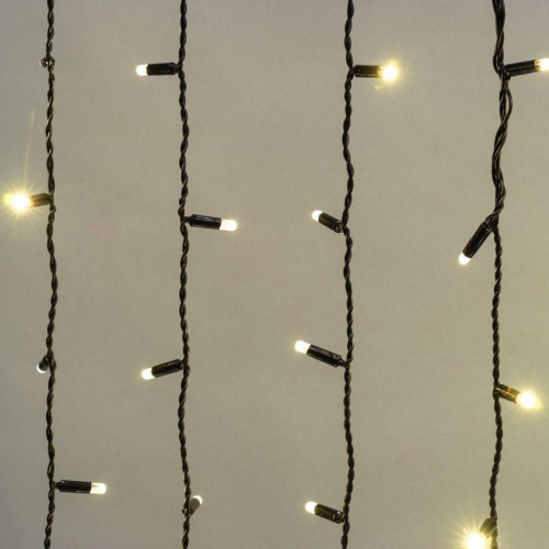 Гирлянда светодиодная "Светодиодный Дождь" 2х1.5м 360LED тепл. бел. 23Вт 230В IP65 постоян. свечение провод черн. (нужен шнур питания 303-500) Neon-Night 235-126 фото 2 Гирлянда светодиодная "Светодиодный Дождь" 2х1.5м 360LED тепл. бел. 23Вт 230В IP65 постоян. свечение провод черн. (нужен шнур питания 303-500) Neon-Night 235-126 фото 2