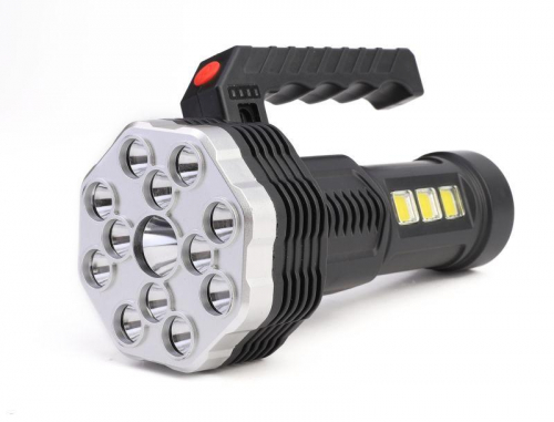 Фонарь аккумуляторный LED51537 4В 16LED 3Вт 4 реж. Micro USB черн. (бокс) Ultraflash 15193 фото 2