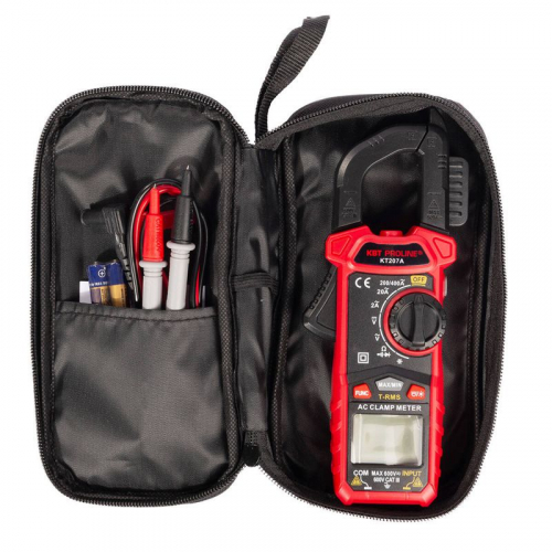 Клещи токовые цифровые KT 207А PROLINE КВТ 91919 фото 11 Клещи токовые цифровые KT 207А PROLINE КВТ 91919 фото 11