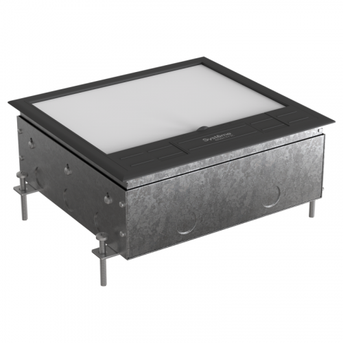 Люк MultiDesk MDK10 на 12мод. IP40 с монтажной коробкой для бетонных полов SE MDK10212 фото 8