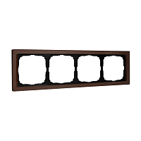 Рамка 4-м ArtGallery Pure органич. стекло мокко SE GAL320604