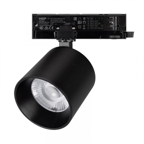 Светильник LGD-DYKE-4TR-R100-36W Day4000 BK 20 deg 230В 36Вт 4000К IP20 метал. Arlight 052137
