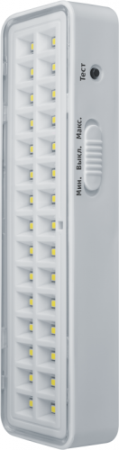 Светильник светодиодный 95 286 NEF-16 2Вт 100лм 110-240В IP40 акк. Li-Ion 500мА.ч аварийно-эвакуационный NAVIGATOR 95286 фото 2