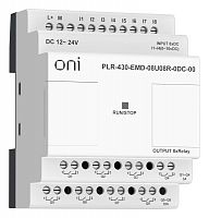 Модуль расширения входов выходов ПЛК 430 4 DI 4 UI (0-10В/DI) 8 RO 24В DC ONI PLR-430-EMD-08U08R-0DC-00