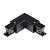 Аксессуар к шинопроводу трехфазному 3P PTR CL-BL OUT коннектор внешний Pro+ черн. JazzWay 5063112