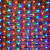 Гирлянда светодиодная "Сеть" 2х3м 432LED мультиколор 40Вт 220-240В IP67 провод каучук черн. Neon-Night 217-129