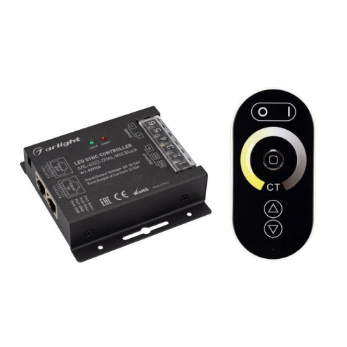 Контроллер ARL-4022-OVAL-MIX Black (12-24В 2х10А ПДУ RF) (IP20 металл) Arlight 027155 Контроллер ARL-4022-OVAL-MIX Black (12-24В 2х10А ПДУ RF) (IP20 металл) Arlight 027155