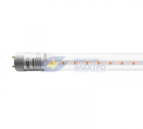 Лампа светодиодная PLED T8-600 PPG Agro 8Вт G13 CL для растений Jazzway 5025899