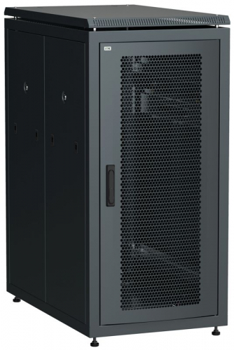 Шкаф сетевой LINEA N 19дюйм 24U 600х1000мм перфорир. двери черн. ITK LN05-24U61-PP Шкаф сетевой LINEA N 19дюйм 24U 600х1000мм перфорир. двери черн. ITK LN05-24U61-PP