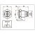 Кнопка антивандальная d16 Б/Фикс (2с винт) OFF-(ON) сфера (A16-A2) Rexant 36-3230